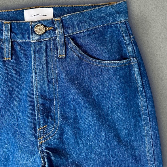 NWOT FRAME Denim ‘Le Italien True Straight Leg Jeans’ in “Vintage Blue” Size 23 - Picture 9 of 16